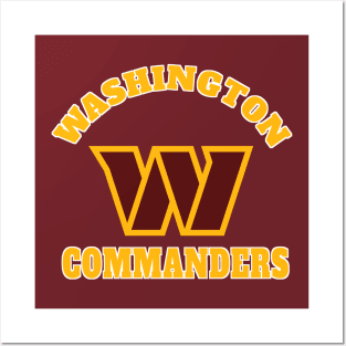 Washington-Commanders Posters and Art